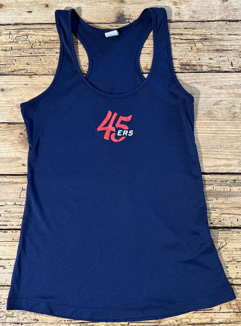 Sport Tek Women’s Size XS Navy Blue F45 Razorback Tank Top